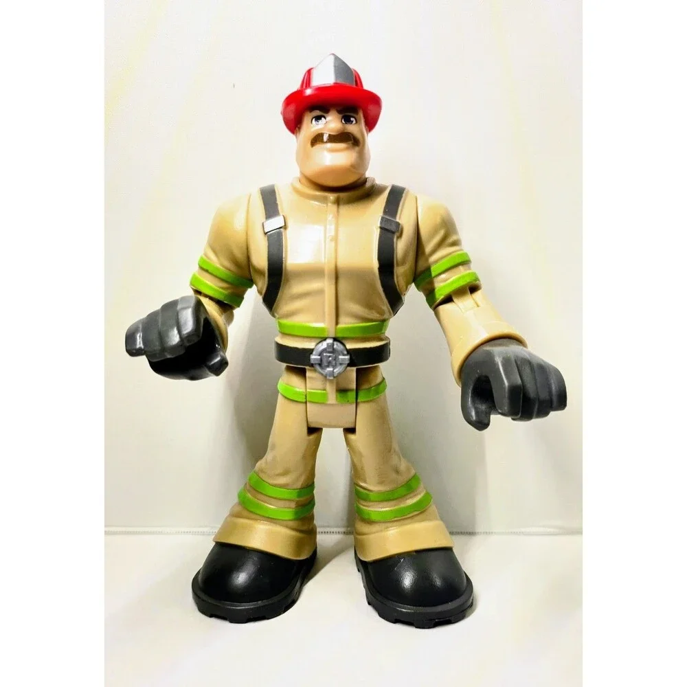 VINTAGE Rescue Heroes Action Figure Toy Billy Blazes Fireman 6